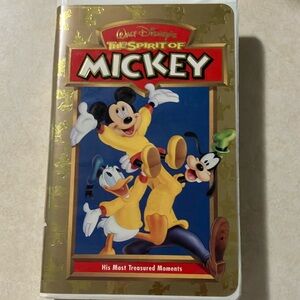 Disney The Spirit of Mickey VHS